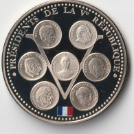 FRANCE - MÉDAILLE - ELYSEE - PRESIDENTS DE LA VEME REPUBLIQUE - BE - Andere & Zonder Classificatie