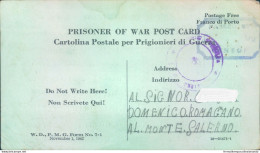 Pr155 Romagnano Al Monte Prigioniero Di Guerra Negli Stati Uniti Scrive A Genito - Portofreiheit