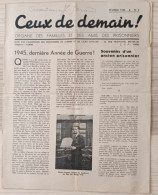 Coupure De Journal - Ceux De Demain - 1945, Dernière Année De La Guerre! - Février 1945 - Sin Clasificación