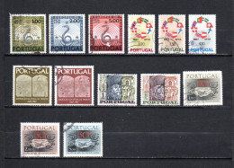 Portugal  1967-68  .-   Y&T  Nº   1021/1023-1024/1026-1027/1028-1030/1031-1035/1037 - Usati