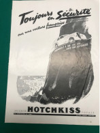 Anciennes Pages De Publicité Auto - Collections