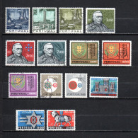 Portugal  1970  .-   Y&T  Nº   1076/1078-1080/1082-1083/1085-1086/1087-1089/1091 - Used Stamps