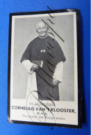 Procuur Missie Congo Cornelius Van 't Klooster Hoogland 1856 Diest Maaseik 1943 Kruisheren Kruisheer - Todesanzeige