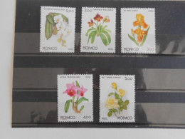 MONACO YT 1710/1714 OSAKA 90 EXPOSITION FLORALE** - Neufs