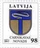 Latvia Fish Eel / Grig Coat Arms Stamp 2011 MNH Small City Carnikava And Ikšķile Logo - Lettonia