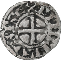 France, Philippe II, Denier Tournois, 1180-1223, Saint-Martin De Tours, Billon - 1180-1223 Felipe II El Augusto