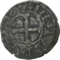 France, Philippe II, Denier Tournois, 1180-1223, Saint-Martin De Tours, Billon - 1180-1223 Philipp II. August 