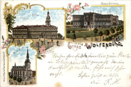 Gruss Aus Wolfenbüttel - Litho - Wolfenbüttel