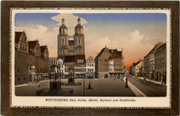 Wittenberg - Markt Rathaus - Wittenberg