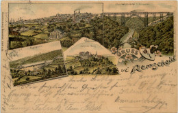 Gruss Aus Remscheid - Litho 1895 - Remscheid