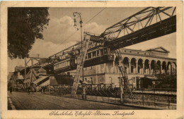 Schwebebahn Elberfeld - Barmen - Landgericht - Wuppertal