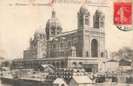 FRANCE - Marseille - La Cathédrale - Vue D'ensemble - Marchandises - Tonneaux - Carte Postale Ancienne - Unclassified