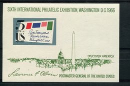 200738250 1966 SCOTT 1311 (XX) POSTFRIS MINT NEVER HINGED   - SIXT INTERNATIONAL PHILATELIC EXHIBITION - Unused Stamps
