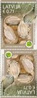 Latvia Lettonia 2015 - Fish Placodermi  Latvian Natural History Museum's  - PAIR TET A TET MNH - Letonia