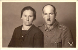 Nördlingen - Soldat Mit Frau - Nördlingen