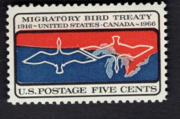 200738183 1966 SCOTT 1306 (XX) POSTFRIS MINT NEVER HINGED  - MIGRATORY BIRD TREATY - Neufs