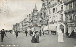 BELGIQUE - Ostende - Villas Sur La Digue - Animé - Carte Postale Ancienne - Oostende