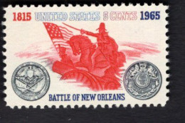 200604576 1965 SCOTT 1261  (XX) POSTFRIS MINT NEVER HINGED  (XX) -  BATTLE OF NEW ORLEANS - Unused Stamps