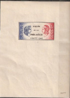 France Yvert CNEP 1A ** Salon Philatélique  Paris 1946 - Philatelic Fairs