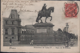 México.Monumento A Carlos IV  - Paseo De La Reforma Editor Iturbide - Messico