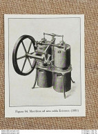 Una Macchina Ad Aria Calda Ericsson Nel 1881 - Andere & Zonder Classificatie