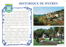 FRANCE - Hyères - Historique De Hyères - Vue Générale - Jardin - Carte Postale - Hyeres