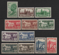 Cote D' Ivoire  - 1939 -   Aspects De La Côte D' Ivoire - N° 151 à 161 - Neuf * - MLH - Unused Stamps