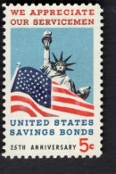 202340590 1966 SCOTT 1320 (XX) POSTFRIS MINT NEVER HINGED - SAVING BONDS - SERVICEMEN - Ungebraucht