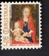 202340797 1966 SCOTT 1321 (XX) POSTFRIS MINT NEVER HINGED  - CHRISTMAS MADONNA AND CHILD - HANS MEMLING - Unused Stamps