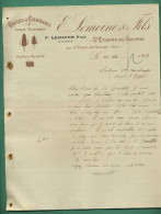 27 Saint Pierre Du Vauvray Lemoine Et Fils Gaudes Et Chardons Teazles 14 05 1903 - Agriculture
