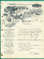 31 Toulouse Huile D' Olive Pure Graisse Et Savons Oléonaphe Russe E Loubieres 4 Septembre 1903 - Alimentare