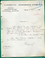 17 Marans Rochefort Sur Mer La Rochelle La Pallice Dupont Charbon Anglais 1906 - Artigianato
