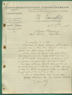 16 Angoulême Gavallet Huiles Américaine Produits Pour Fabricants De Papiers Et De Feutres 15 09 1903 - Artigianato
