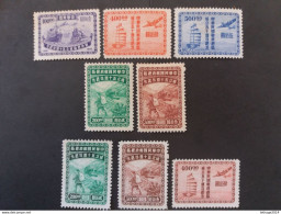 CHINE 中國 CHINA 1947 50 Anni Dell'ufficio Postale VARIETE COLOUR - 1912-1949 République