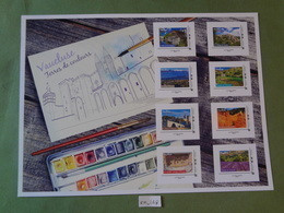 FRANCE 2018 COLLECTOR " VAUCLUSE TERRES DE COULEURS  " 8 Timbres Lettre Verte - Collectors