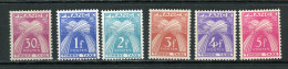 FRANCE - TAXE  - N° Yvert 79+81+82+83+84+85 ** - 1859-1959 Mint/hinged