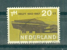 PAYS-BAS - N°844 Oblitéré - 125°anniversaire De L'Université Technique De Delft. - Used Stamps
