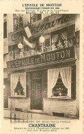 Belgique - Bruxelles - L'Epaule De Mouton - Restaurant Fondé En 1660 - Rue Des Harengs - Oblitération Ronde De 1950 - CP - Pubs, Hotels, Restaurants