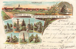Vionville * 1903 * Gruss Von Dem Schlachtfeld * Moselle * CPA Litho Illustrateur - Sonstige & Ohne Zuordnung