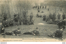 MANOEUVRES D'INFANTERIE TRAVERSEE D'UNE CLAIRIERE - Manovre