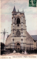 80 - Somme -  CRECY En PONTHIEU - L Eglise - Vue Du Clocher - Crecy En Ponthieu