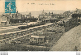 TRIEL VUE GENERALE DE LA GARE - Triel Sur Seine