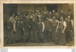 CARTE PHOTO GROUPE D'OUVRIERS - To Identify