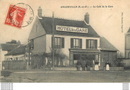 RARE ANGERVILLE LE CAFE DE LA GARE HOTEL DE LA GARE - Angerville