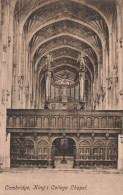 Cambridge * Les Orgues * Orgue Orgel Organ Organist Organiste * King's College Chapel - Musique Et Musiciens