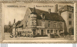 CHROMO BITTRA  SUCHARD VERNEUIL MAISON DU XV SIECLE CL. DU T.C.F. - Suchard