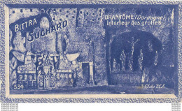 CHROMO BITTRA  SUCHARD BRANTOME INTERIEUR DES GROTTES  CL. DU T.C.F. - Suchard