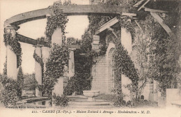 FRANCE - Cambo (B Pyr) - Vue Sur La Maison Rostand à Arnaga - Rhododendron - M D - Carte Postale Ancienne - Cambo-les-Bains