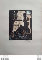 JOAN CASTELLS MARTI XYLOGRAPHIE XILOGRAFIA FORMAT TOTAL 35 X 25 CM A7 - Estampes & Gravures