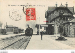 GENNEVILLIERS LA GARE VUE INTERIEURE - Gennevilliers